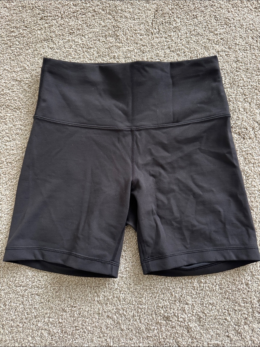 lululemon Align High-Rise Short 6" Women's Athletic Shorts Black Size 8